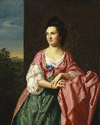 John Singleton Copley Mrs. Sylvester Gardiner, nee Abigail Pickman, formerly Mrs. William Eppes France oil painting artist